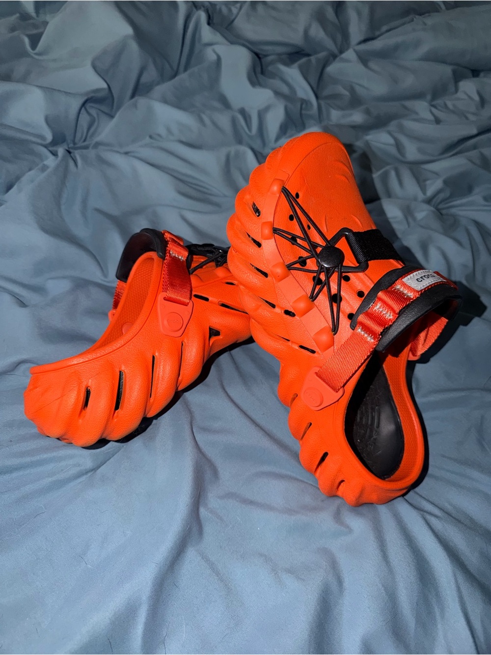 Bright Orange RARE Crocs - Picture 1 of 5